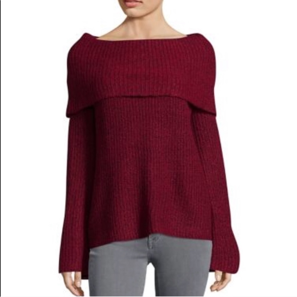 Design Lab Off the Shoulder Sweater